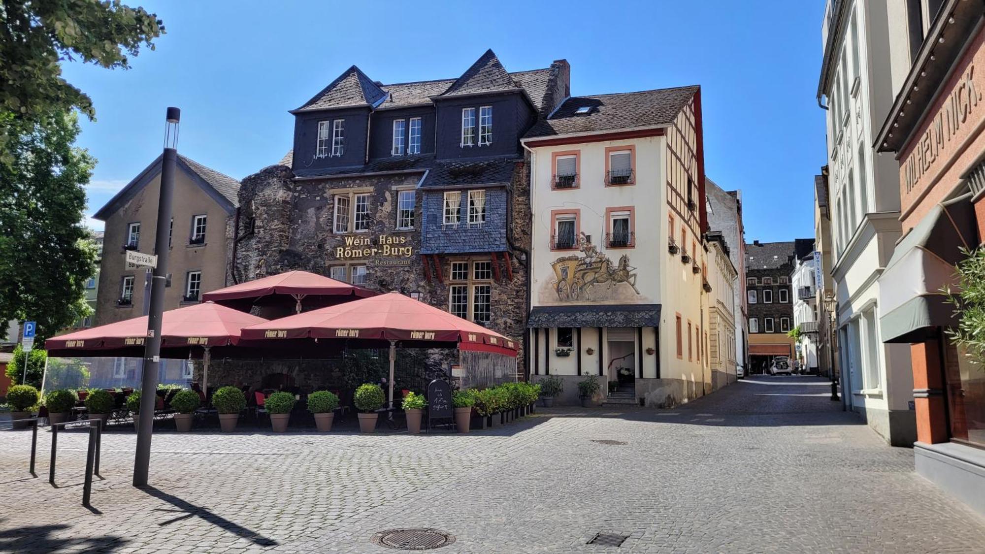 Urlaub Am Rhein, Ferienwohnung Mit Garten Boppard Bagian luar foto